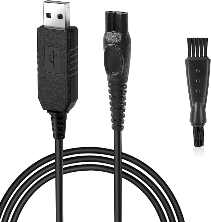 Vicloon Philips borotva töltő kábel 15V QC5115 HQ560 HQ6070 HQ9090 kompatibilis