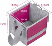 Vicloon Toniebox táska rózsaszín hordozható tárolódoboz fogantyúval 2