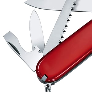 Victorinox Camper Svájci Zsebkés 13 Funkcióval - Piros, Közepes Méret