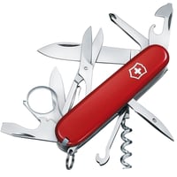 Švajčiarsky vreckový nôž Victorinox Explorer, 16 funkcií, červený – nôž, vývrtka, otvárač na konzervy 1