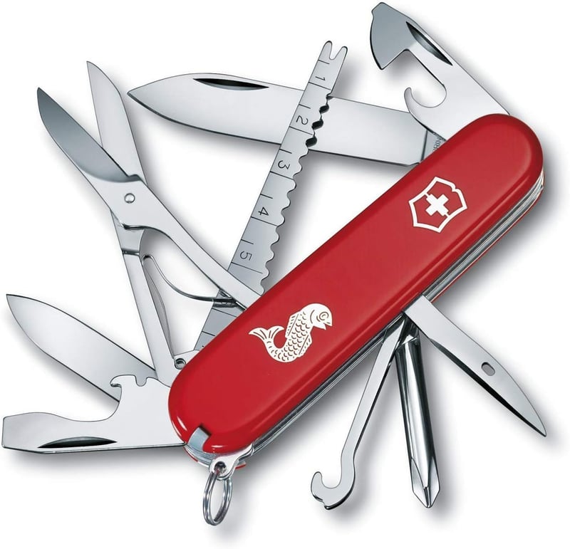 Victorinox Fisherman Svájci Bicska Halász Kés Multifunkciós Szerszám
