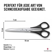 Kuchynské nožnice Victorinox France, extra ostrá čepeľ, 18 cm, nehrdzavejúca oceľ, sivé 3