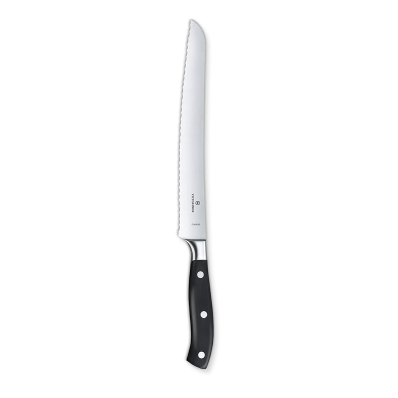 Victorinox Grand Maître 23 cm Zúbkovaný nôž na chlieb – čepeľ z nehrdzavejúcej ocele, ergonomická rukoväť, umývateľný v umývačke riadu, v darčekovej krabičke