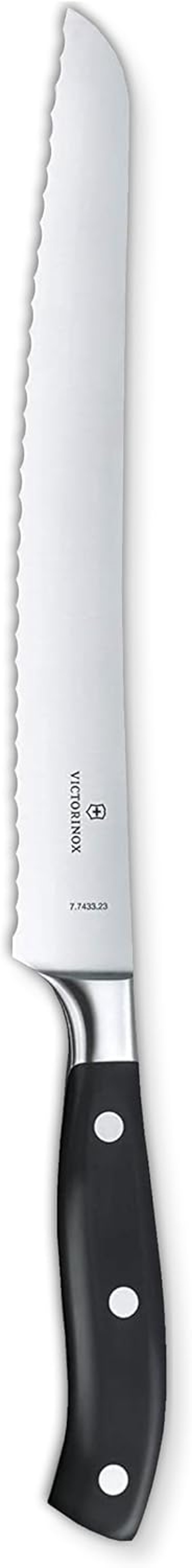 Victorinox Grand Maître 23 cm-es Fogazott Élű Kenyérvágó Kés - Rozsdamentes Acél Penge, Ergonomikus Nyél, Mosogatógépben Mosható, Díszdobozo
