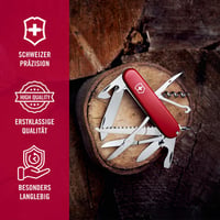 Briceag elvețian Victorinox Huntsman – Multitool cu 15 funcții, Roșu 6