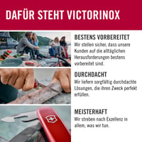 Vreckový nôž Victorinox Huntsman – 91 mm, červený, 15 funkcií, s čepeľou, vývrtkou a otváračom na konzervy 6