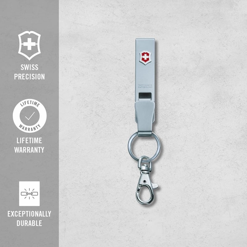 Victorinox Multiclip Öv Tartó Acél 136 mm Ezüst