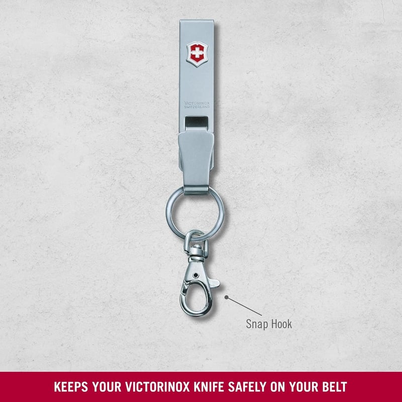 Victorinox Multiclip Öv Tartó Acél 136 mm Ezüst