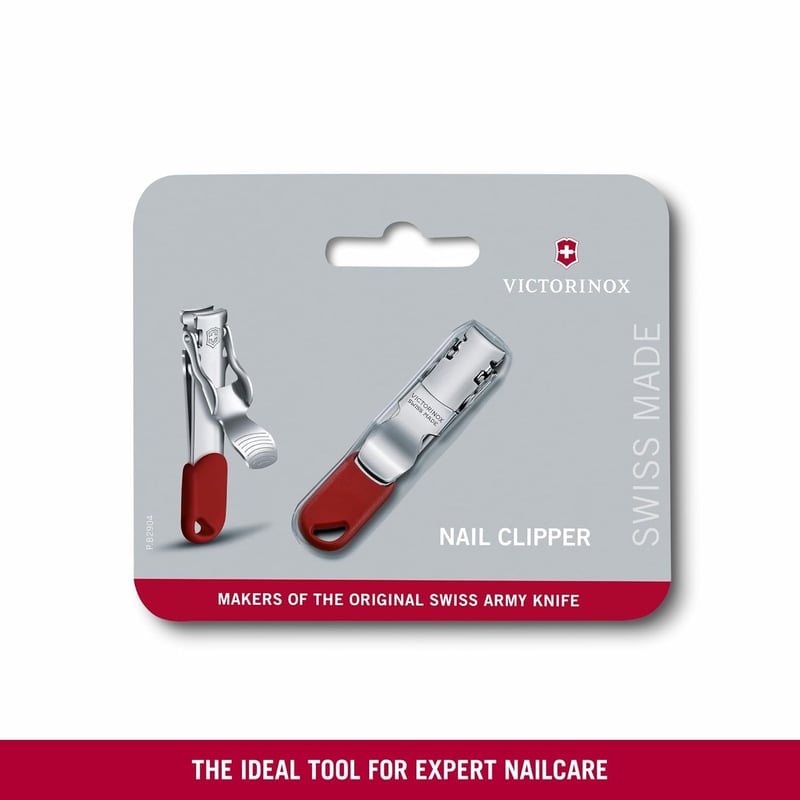 Victorinox rozsdamentes köröm olló piros manikűr pedicűr - Ergonomic
