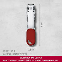 Victorinox rozsdamentes köröm olló piros manikűr pedicűr - Ergonomic 2