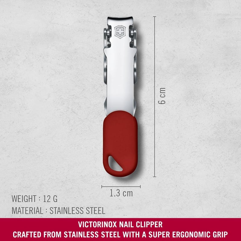 Victorinox rozsdamentes köröm olló piros manikűr pedicűr - Ergonomic