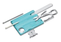 Multifunkčná karta Victorinox Swiss Card Nailcare, 13 funkcií, pilník na nechty, nožnice, skrutkovač 3 mm a 5 mm, veľkosť kreditnej karty 2