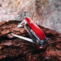 Vreckový nôž Victorinox Swiss Champ, 33 funkcií - červený 2