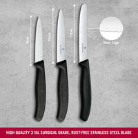Victorinox Swiss Classic 3 részes konyhai kés szett - zöldség, paradicsom és reggeli kés 2