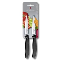 Súprava nožov na paradajky a zeleninu Victorinox Swiss Classic, 2 ks, zúbkovaná čepeľ, čierna rukoväť, nehrdzavejúca oceľ, Swiss Made 5