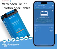 Victron Energy Blue Smart IP22 12V akkumulátor töltő 15A 2