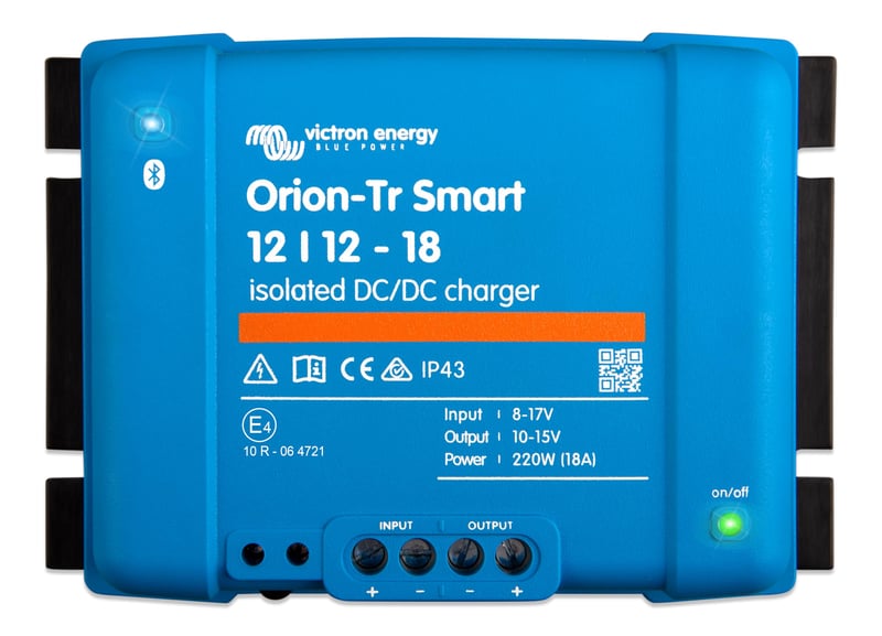 Victron Energy Orion-Tr Smart DC-DC nabíjací booster - 12/12V, 18A, 220W, izolovaný