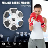 Vicyol S&D LED-es Falra Szerelhető Boxzsák Bluetooth Zenével 9 Mód 37x37cm 2