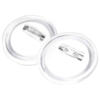 vidaXL 100 darabos akril kitűző szett 58 mm 3
