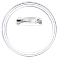 vidaXL 100 darabos akril kitűző szett 58 mm 6