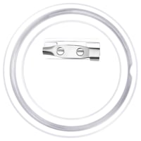 vidaXL 100 darabos akril kitűző szett 58 mm 5