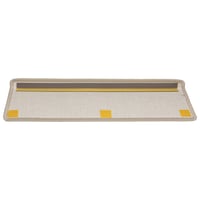 vidaXL 15 db lépcsőszőnyeg 65x21 cm bézs téglalap alakú 5
