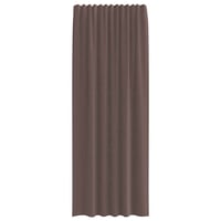 vidaXL 2 db barna voile függöny rúd zsebbel 4
