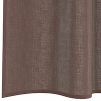 vidaXL 2 db barna voile függöny rúd zsebbel 6