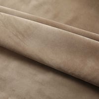vidaXL 2 db bézs bársony sötétítőfüggöny kampókkal 140x245 cm 3