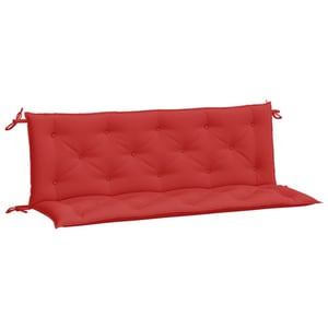 vidaXL oxford vrtni jastuk za klupu, 2 komada - crveni - 150x50x7 cm