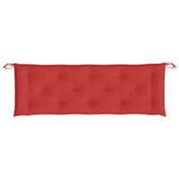 vidaXL 2 db piros oxford kerti padpárna 150x50 cm 6