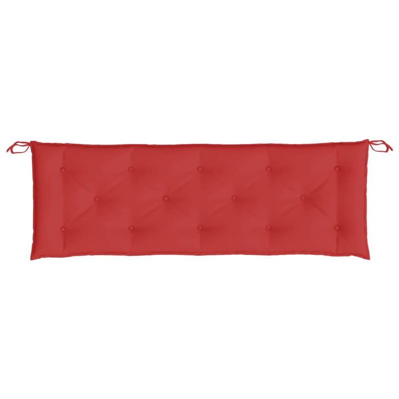vidaXL 2 db piros oxford kerti padpárna 150x50 cm