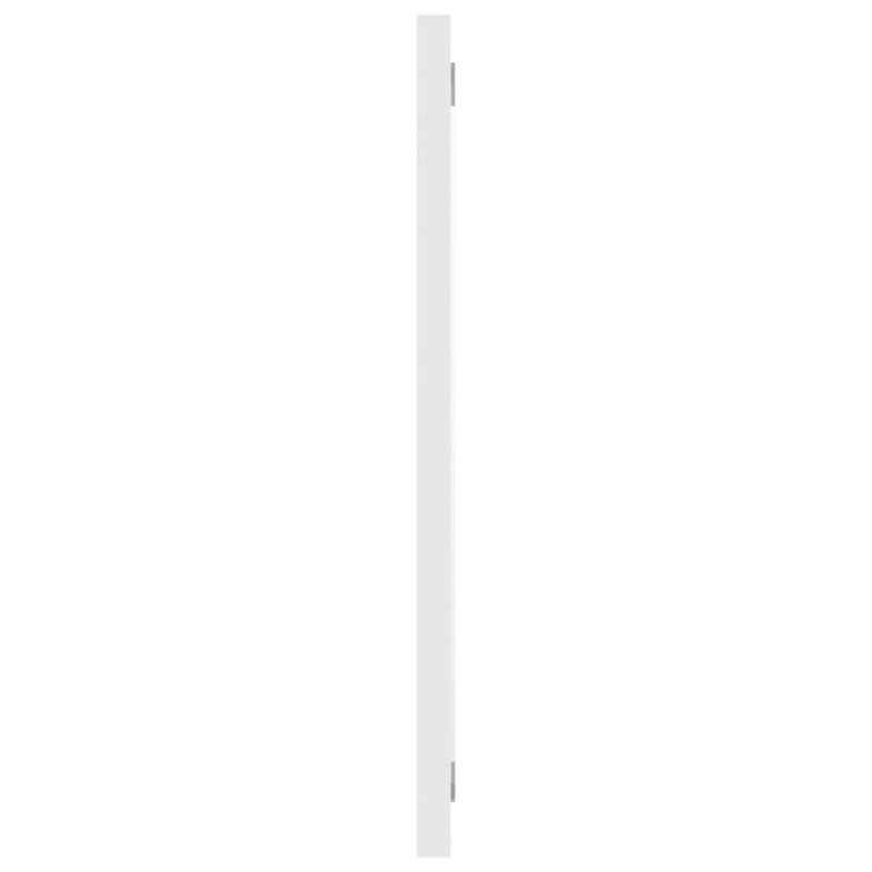 Set mobilier de baie vidaXL din 2 piese, alb, lemn prelucrat