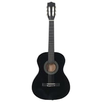 vidaXL 3/4 36" fekete klasszikus gitár kezdőknek és gyerekeknek 3