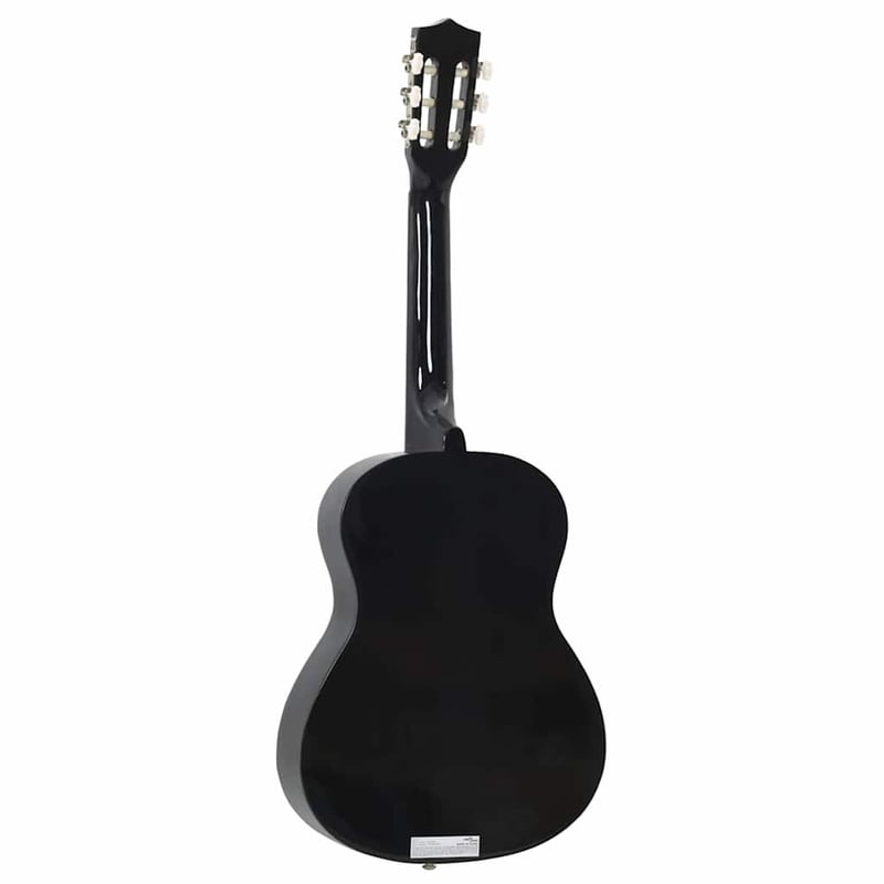 vidaXL 3/4 36" fekete klasszikus gitár kezdőknek és gyerekeknek