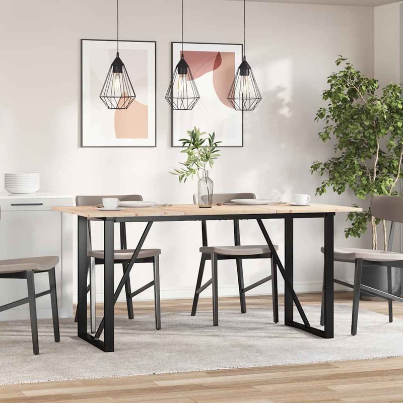 vidaXL 3 db tömör fenyőfa asztallap 80x53 cm téglalap