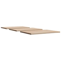 vidaXL 3 db tömör fenyőfa asztallap 80x53 cm téglalap 5