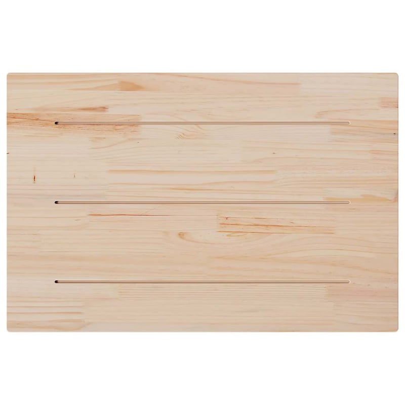 vidaXL 3 db tömör fenyőfa asztallap 80x53 cm téglalap