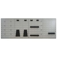 vidaXL 4 db falra szerelhető acél rögzítőtábla 40x58 cm 2