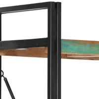 vidaXL 5 szintes könyvespolc 60x30x180 cm újrahasznosított fa 4