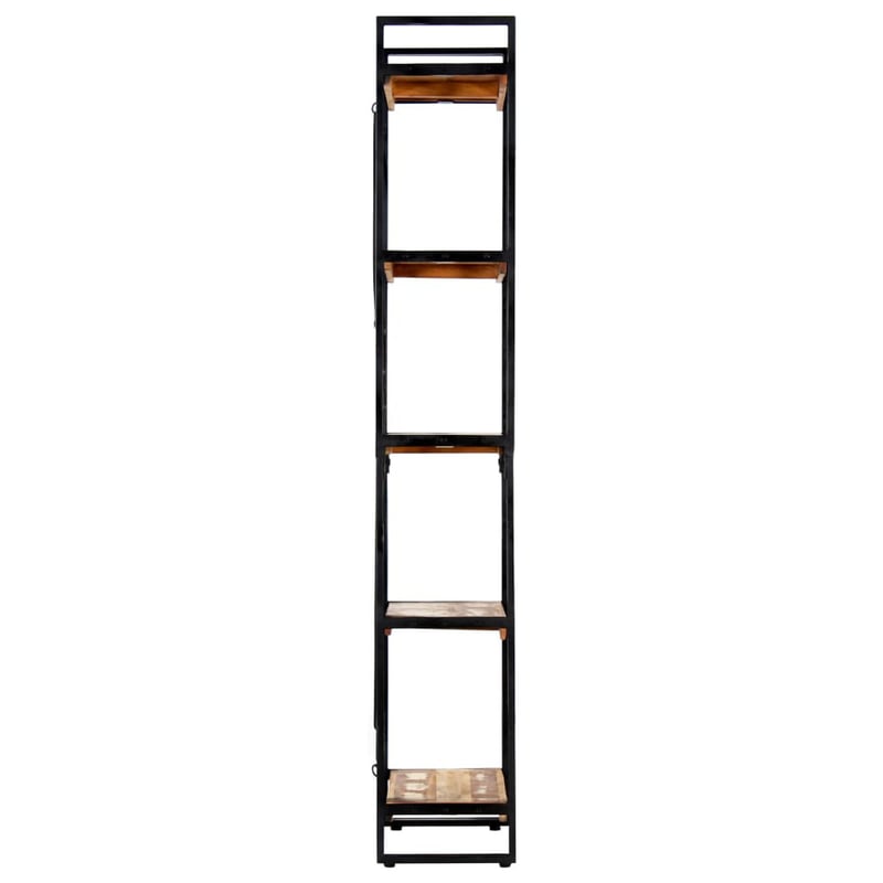 vidaXL 5 szintes könyvespolc 60x30x180 cm újrahasznosított fa