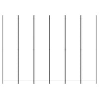 vidaXL 6 paneles fehér szövet térelválasztó 250x220 cm 3