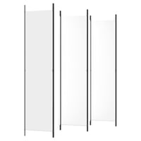 vidaXL 6 paneles fehér szövet térelválasztó 250x220 cm 5