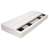 vidaXL 7 zónás táskarugós matrac 140x200 cm H2 keménységi szint 3