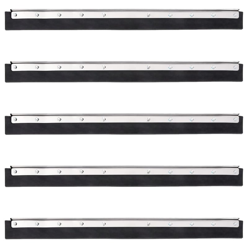 vidaXL acél és gumi padlólehúzó fej 75 cm