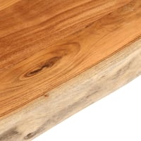 vidaXL akácfa asztallap 110x60 cm téglalap alakú 7