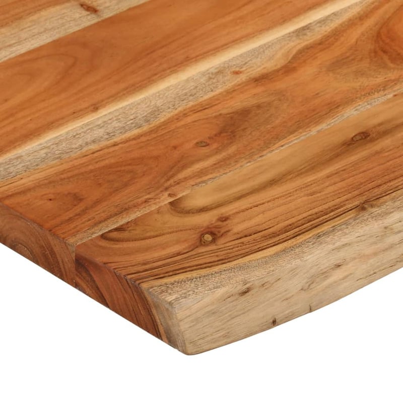 vidaXL akácfa asztallap 70x60 cm téglalap alakú