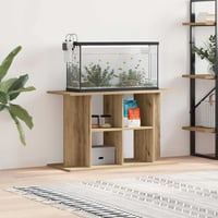 vidaXL Akváriumállvány Tölgyfa 100x40x60 cm Rétegeltfából 2