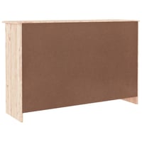 vidaXL ALTA tömör fenyőfa komód 112x35x73 cm 6