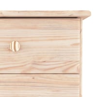 vidaXL ALTA tömör fenyőfa komód 112x35x73 cm 8